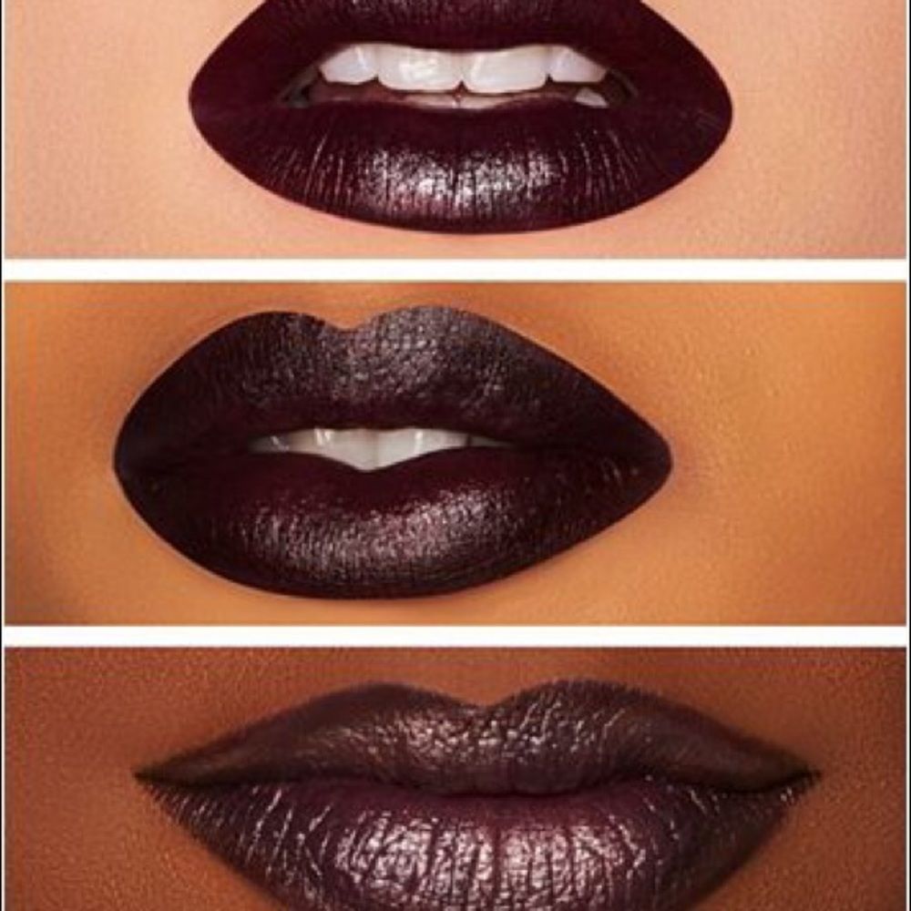 NWT brand new Mac cyber lipstick deep purple - Picture 3 of 5